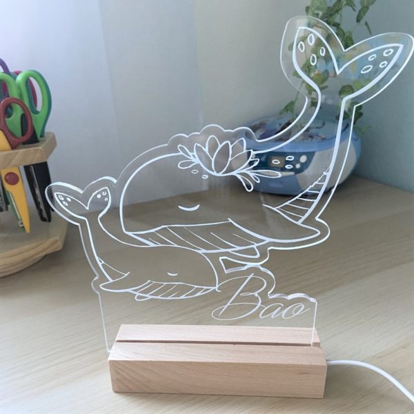 Lampe LED - Baleine – Image 3