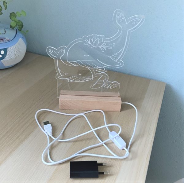 Lampe LED - Baleine – Image 2