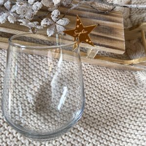 Marque verre - Etoile