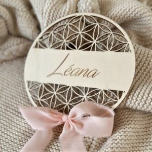 Panneau fleur de vie - Léana