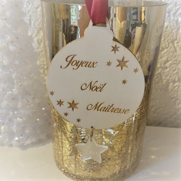 Boule de noël avec étoile – Image 3