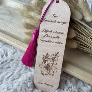Marque page en bois