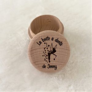 Boîte à dents "Fée"