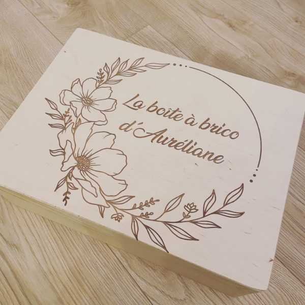 Grande boîte en bois – Image 2