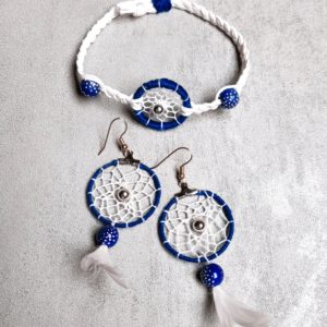 Ensemble bleu-blanc