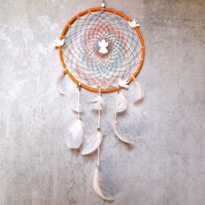 Ange-colombes orange