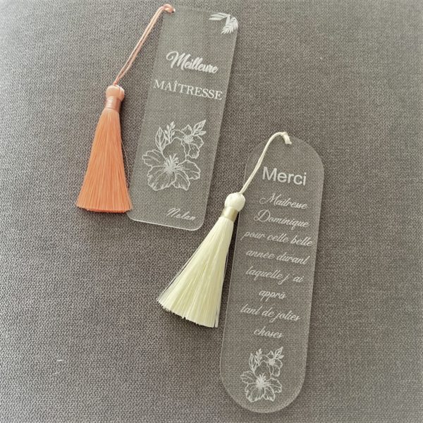 Marque page plexi "fin d'année scolaire" – Image 6