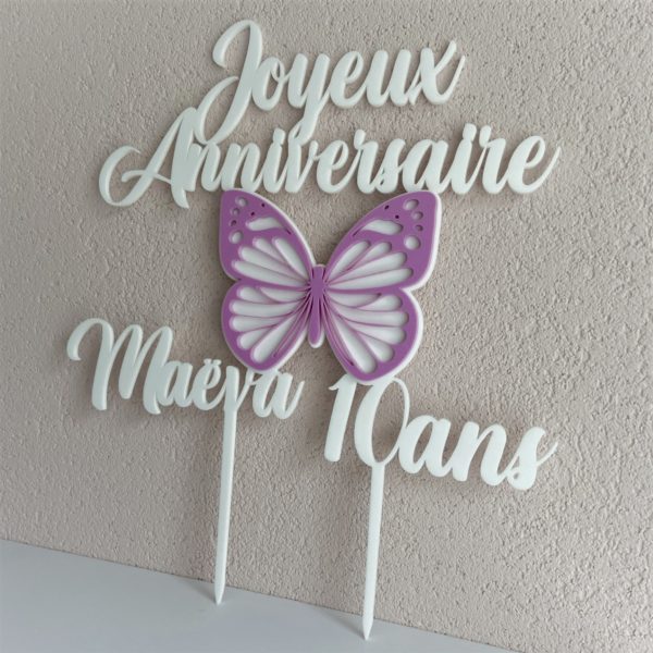 Cake Topper en plexi – Image 2