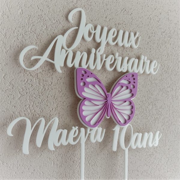 Cake Topper en plexi – Image 3