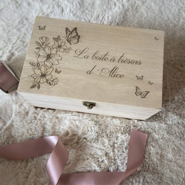 Boîte en bois (avec insert) – Image 2