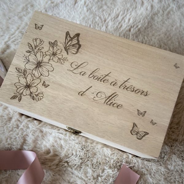 Boîte en bois (avec insert) – Image 3
