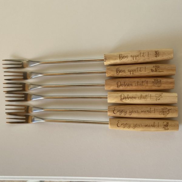 Fourchettes à fondue interchangeables (lot de 6) – Image 4