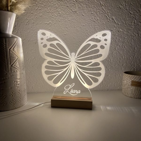 Lampe LED - Papillon – Image 3