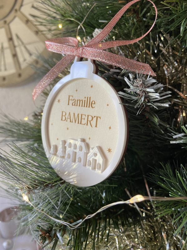 Boule de Noël "village" – Image 6