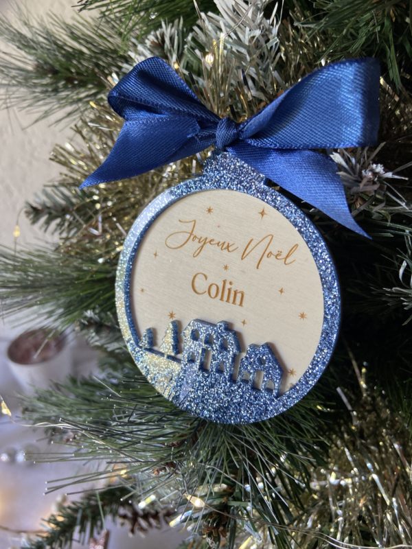 Boule de Noël "village" – Image 4
