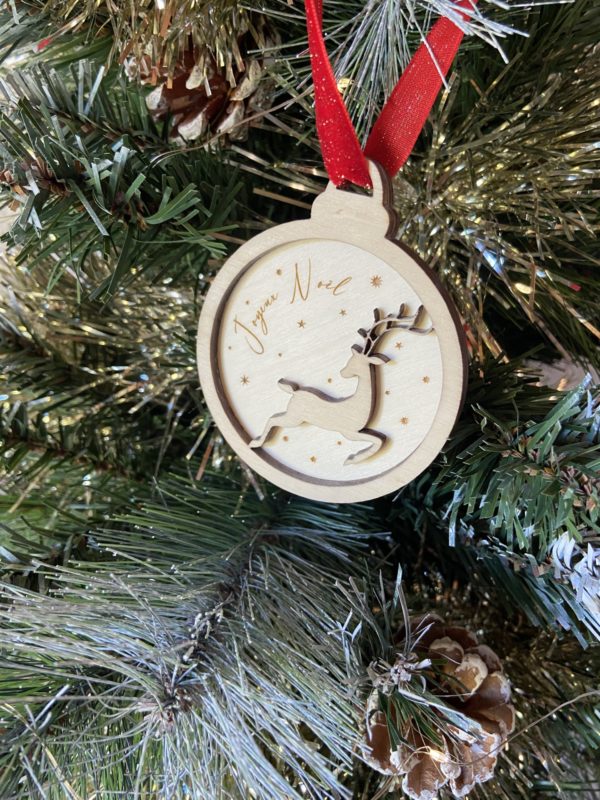 Boule de Noël "Renne" – Image 3