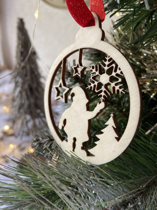 Boule de Noël "père Noël" – Image 2
