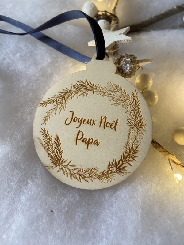 Boule de Noël "couronne"