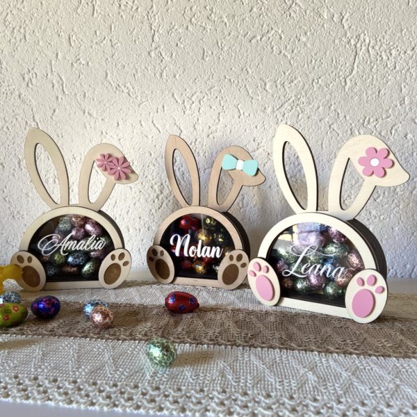 Lapin de Pâques à garnir – Image 3