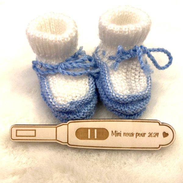 Test de grossesse en bois – Image 2