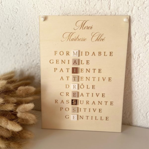 Pancarte rectangle avec plexi – Image 3