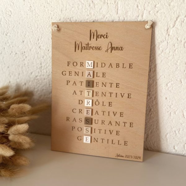 Pancarte rectangle avec plexi – Image 2