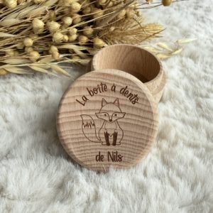 Boîte à dents "Renard"