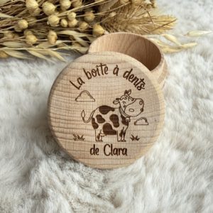 Boîte à dents "Vache"