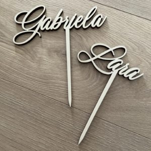 Cake topper "Prénom"